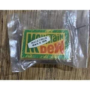 Vintage Rare Mountain Dew Pin Lapel New